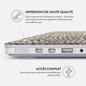 Burga Coque Rigide MacBook Pro 16 pouces (2021) / Pro 16 pouces (2023) M3 chip - A2485 / A2780 / A2991 - Almond Latte