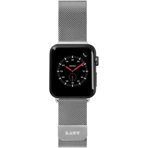 Laut Steel Loop Apple Watch Series 1-9 / SE - 38/40/41 mm - Argent