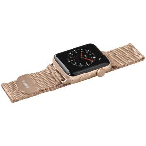 Laut Steel Loop Apple Watch Series 1-9 / SE / Ultra (2) - 42/44/45/49 mm - Dorée