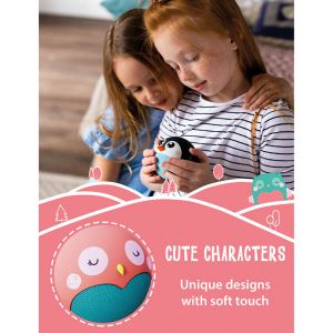 Planet Buddies Enceinte Bluetooth pour Enfants, Mini Haut-Parleur Portable  avec Microphone, Petites Enceintes Compatibles avec iOS et Android,  Appairage Multi-Enceintes, Hibou Rose : : High-tech
