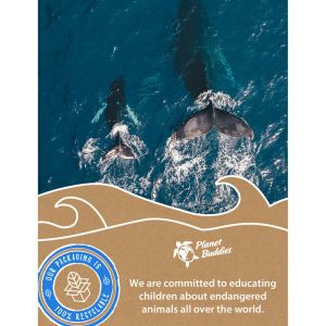 Planet Buddies ﻿Écouteurs pour enfants - Baleine