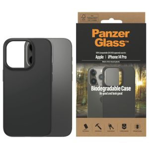 PanzerGlass Coque Biodegradable iPhone 14 Pro - Noir