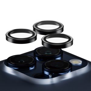 PanzerGlass Protection d'écran camera Hoop Optic Rings iPhone 15 Pro / 15 Pro Max