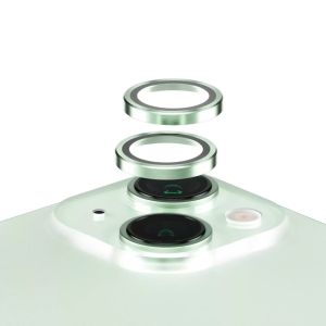 PanzerGlass Protection d'écran camera Hoop Optic Rings iPhone 15 / 15 Plus - Green
