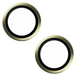 PanzerGlass Protection d'écran camera Hoop Optic Rings iPhone 15 / 15 Plus - Yellow
