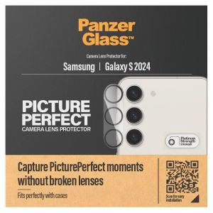 PanzerGlass Protection d'écran camera en verre trempé pour Samsung Galaxy  S24