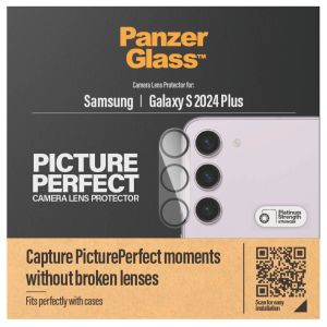 PanzerGlass Protection d'écran camera en verre trempé pour Samsung Galaxy  S24 Plus