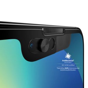 PanzerGlass Protection d'écran en verre trempé CamSlider™ Case Friendly iPhone 13 / 13 Pro - Noir