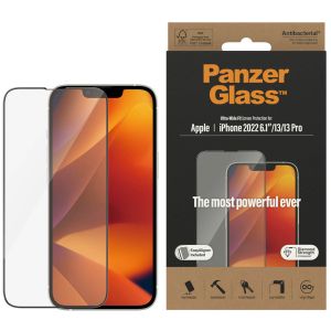 PanzerGlass Protection d'écran Ultra-Wide Fit Anti-bactérienne avec applicateur iPhone 14