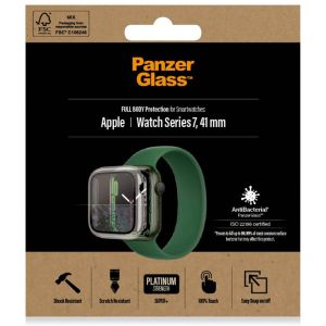 PanzerGlass Coque Full Body Apple Watch Serie 7 - 41 mm - Transparent