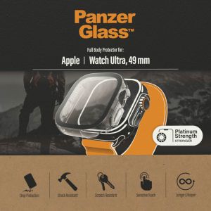 PanzerGlass Coque Full Body Apple Watch Ultra - 49 mm - Transparent