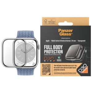 PanzerGlass Coque Full Body Apple Watch Series 9 - 41 mm - Transparent