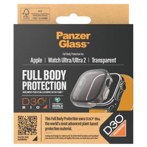PanzerGlass Coque Full Body pour Apple Watch Ultra 2 - 49 mm - Transparent