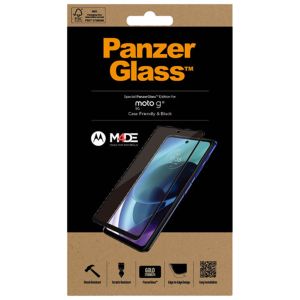 PanzerGlass Protection d'écran en verre trempé Case Friendly Motorola Moto G51 - Noir