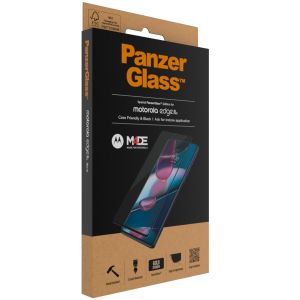 PanzerGlass Protection d'écran en verre trempé Case Friendly Motorola Edge 30 Pro / Edge Plus (2022) - Noir