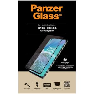 PanzerGlass Protection d'écran en verre trempé Case Friendly Anti-bactéries OnePlus Nord 2T