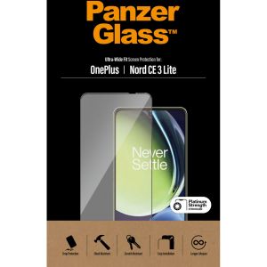 PanzerGlass Protection d'écran Ultra-Wide Fit Anti-bactérienne OnePlus Nord CE 3 Lite