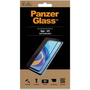 PanzerGlass Protection d'écran en verre trempé Case Friendly Anti-bactéries Oppo A76 (4G) / A96