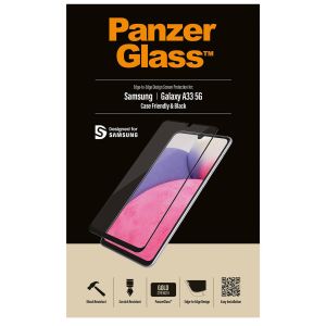 PanzerGlass Protection d'écran en verre trempé Case Friendly Samsung Galaxy A33