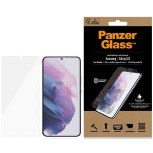 PanzerGlass Protection d'écran en verre trempé Case Friendly Anti-bactéries Samsung Galaxy S22 - Noir