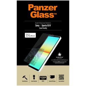 PanzerGlass Protection d'écran en verre trempé Case Friendly Anti-bactéries Sony Xperia 10 IV