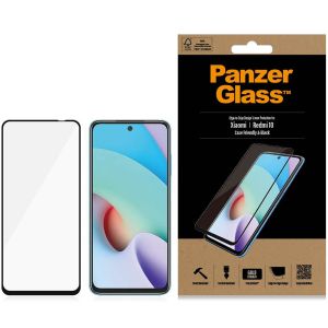 PanzerGlass Protection d'écran en verre trempé Case Friendly Xiaomi Redmi Note 10 (5G) / Redmi 10 - Noir