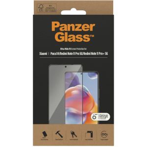 PanzerGlass Protection d'écran en verre trempé Case Friendly Anti-bactéries Xiaomi Poco X4 Pro 5G