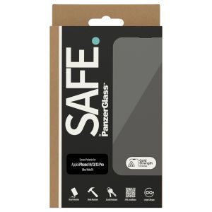 PanzerGlass Protection d'écran SAFE Ultra-Wide Fit iPhone 14 / 13 / 13 Pro