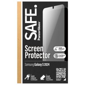 PanzerGlass Protection d'écran SAFE Refresh Ultra-Wide Fit avec applicateur Samsung Galaxy S24