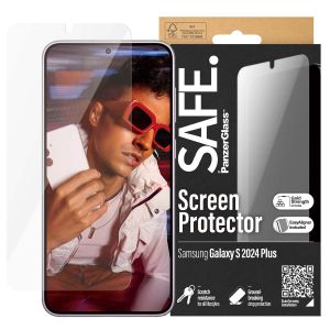 PanzerGlass Protection d'écran SAFE Refresh Ultra-Wide Fit avec applicateur Samsung Galaxy S24 Plus