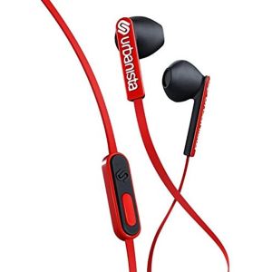 Urbanista San Francisco - Écouteurs - Écouteurs filaires - Connexion AUX / Jack 3,5 mm - Red Snapper