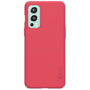 Nillkin Coque Super Frosted Shield OnePlus Nord 2 - Rouge