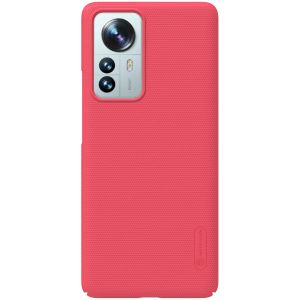 Nillkin Coque Super Frosted Shield Xiaomi 12 Pro - Rouge