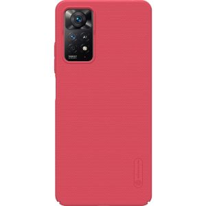 Nillkin Coque Super Frosted Shield Xiaomi Redmi Note 11 (4G) / Note 11S (4G) - Rouge