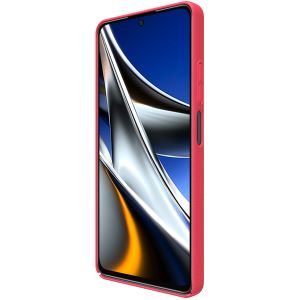 Nillkin Coque Super Frosted Shield Xiaomi Poco X4 Pro 5G - Rouge