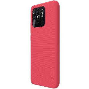 Nillkin Coque Super Frosted Shield Xiaomi Redmi 10C - Rouge