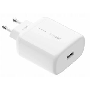 Oppo Adaptateur secteur d'origine - Chargeur sans câble - Port USB - 65W - Blanc
