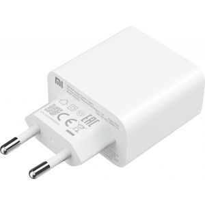 Xiaomi Adaptateur secteur original - Chargeur - Connexion USB-C & USB-A - 33 watts - Blanc