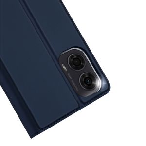Dux Ducis Étui de téléphone Slim Motorola Moto G04 / G24 / G24 Power - Bleu foncé