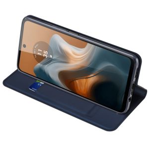 Dux Ducis Étui de téléphone Slim Motorola Moto G34 - Bleu foncé