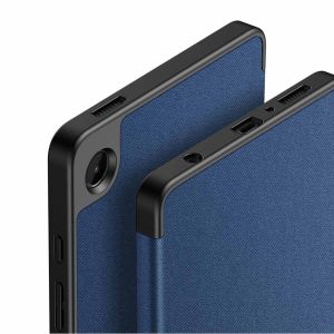 Dux Ducis Coque tablette Domo Samsung Galaxy Tab A9 8.7 pouces - Bleu foncé