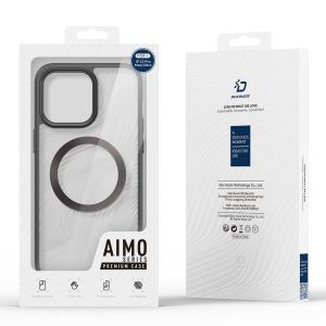 Dux Ducis Coque arrière Aimo avec MagSafe iPhone 15 Pro Max - Transparent