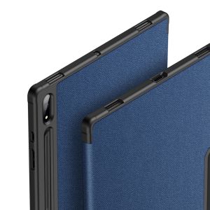Dux Ducis Coque tablette Domo Samsung Galaxy Tab S9 Ultra / S8 Ultra - Bleu foncé