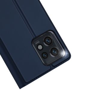 Dux Ducis Étui de téléphone Slim Motorola Edge 40 Pro - Bleu foncé