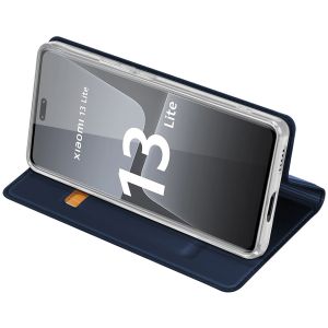 Dux Ducis Étui de téléphone Slim Xiaomi 13 Lite - Bleu foncé