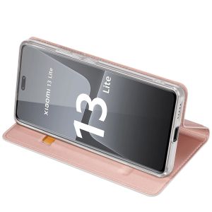 Dux Ducis Étui de téléphone Slim Xiaomi 13 Lite - Rose Dorée