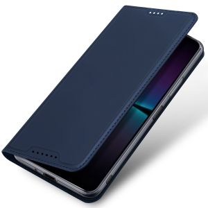 Dux Ducis Étui de téléphone Slim Sony Xperia 1 V - Bleu foncé