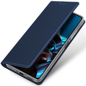 Dux Ducis Étui de téléphone Slim Xiaomi Redmi Note 12 Pro / Xiaomi Poco X5 Pro 5G - Bleu foncé