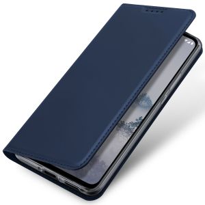 Dux Ducis Étui de téléphone Slim Nokia X30 - Bleu foncé