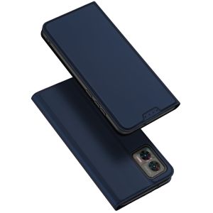 Dux Ducis Étui de téléphone Slim Motorola Edge 30 Neo - Bleu foncé